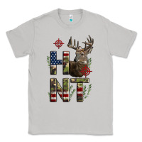 Moon Dust Deer Hunting Usa Flag Classic Tee - LillyAllenDesigns