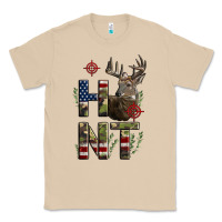 Mushroom Deer Hunting Usa Flag Classic Tee - LillyAllenDesigns