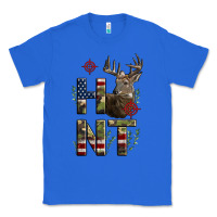 True Royal Deer Hunting Usa Flag Classic Tee - LillyAllenDesigns