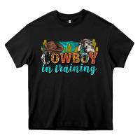Black cowboy in training Heavy Core Tee - Zillion Design Studio