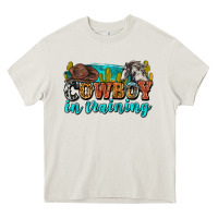 Cream cowboy in training Heavy Core Tee - Zillion Design Studio