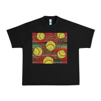 Black western softball Urban Heavy Tee - AdoDesignShop