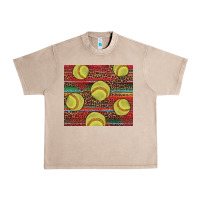 French Oak western softball Urban Heavy Tee - AdoDesignShop