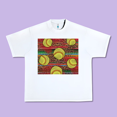 Western Softball Urban Heavy Tee Designed By Adodesignshop