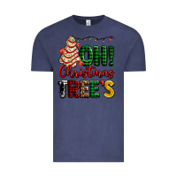 Vintage Denim oh Christmas tree's ado Vintage Tee - AdoDesignShop