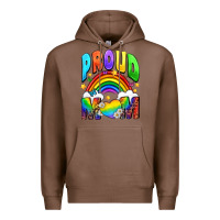 Chestnut Proud Mom Premium Hoodie - NancyCooperArtShop