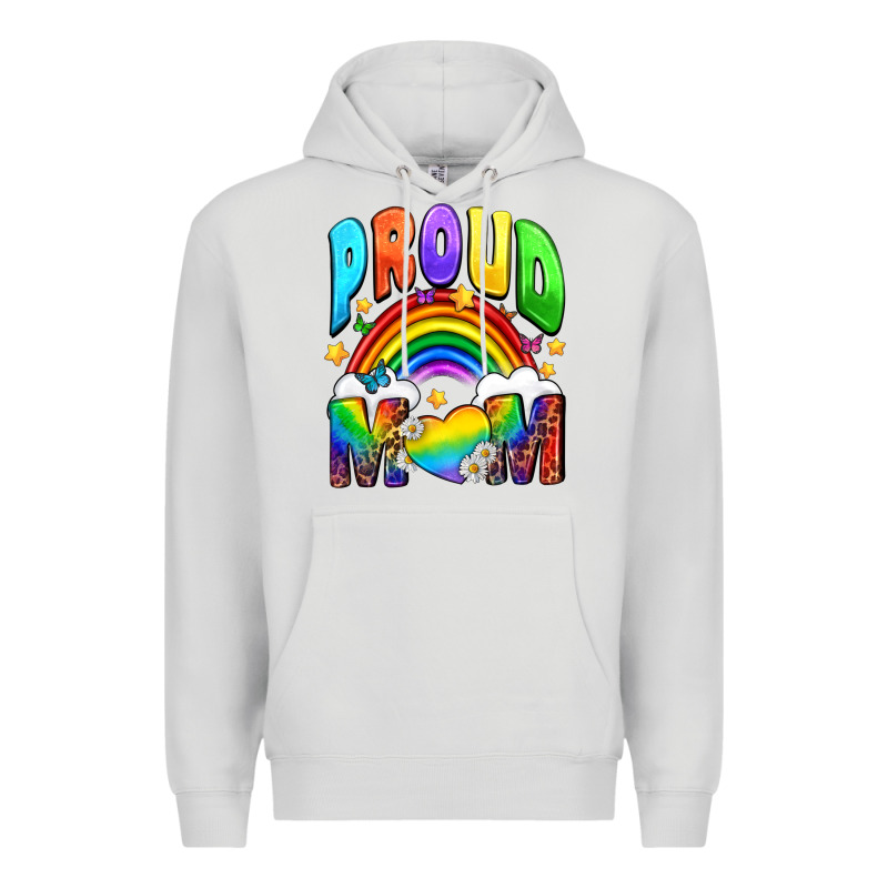 Proud Mom Premium Hoodie by NancyCooperArtShop | Teevron