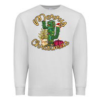 Dove Grey Cactus Christmas Premium Sweatshirt - Bettercallsaul