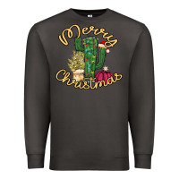 Smoke Cactus Christmas Premium Sweatshirt - Bettercallsaul