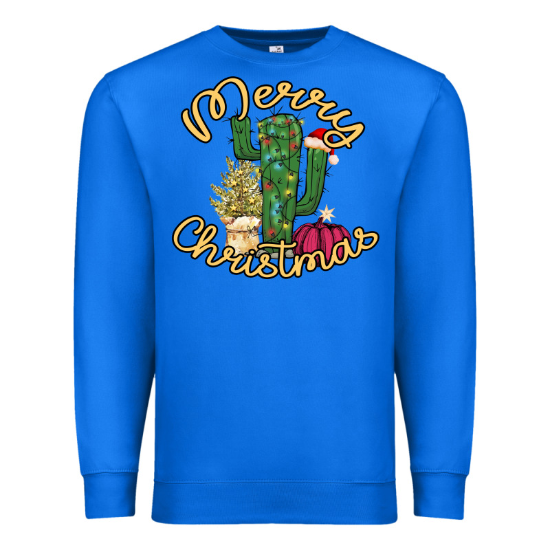Cactus Christmas Premium Sweatshirt by Bettercallsaul | Teevron