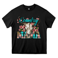 Black country mama Heavy Core Tee - Zillion Design Studio