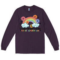 Plum gay pride Long Sleeve Tee - MaliasSmallBusiness
