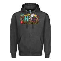 Charcoal Heather chaos coordinator Zipper Hoodie - NancyCooperArtShop