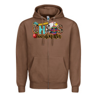 Chestnut chaos coordinator Zipper Hoodie - NancyCooperArtShop