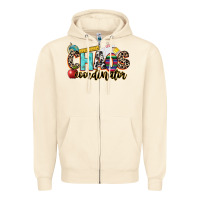 Sandshell chaos coordinator Zipper Hoodie - NancyCooperArtShop