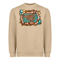 Mushroom light western frame Heavyweight Sweatshirt - AdoDesignShop