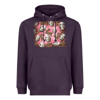 Easter Quail Eggs And Leopard Bunny Heavyweight Hoodie | Teevron