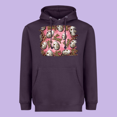 Easter Quail Eggs And Leopard Bunny Heavyweight Hoodie Designed By Ranaportraitstore