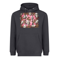 Smoke Easter Quail Eggs And Leopard Bunny Heavyweight Hoodie - RanaPortraitStore