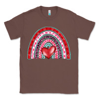 Chestnut valentine's day rainbow Classic Tee - BarkalooDesign