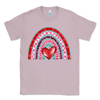 Lilac valentine's day rainbow Classic Tee - BarkalooDesign