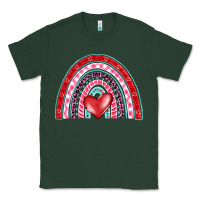 Sports Green valentine's day rainbow Classic Tee - BarkalooDesign