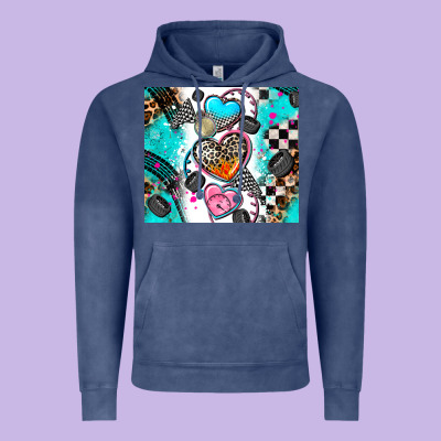 Race Heart Tumbler Vintage Hoodie Designed By Adodesignshop