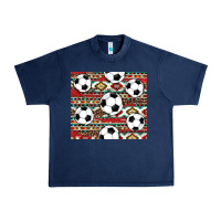Navy western soccer Urban Heavy Tee - AdoDesignShop