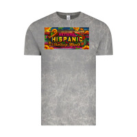 Cloud Rock national hispanic heritage month license plate Vintage Tee - BundleAndBundleShop