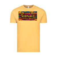 Vintage Mustard national hispanic heritage month license plate Vintage Tee - BundleAndBundleShop