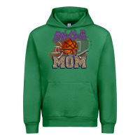 Emerald Basketball Mom Urban Hoodie - HowdyJamesFarm