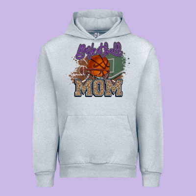 Basketball Mom Urban Hoodie Designed By Howdyjamesfarm
