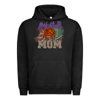 Pigment Black Basketball Mom Urban Hoodie - HowdyJamesFarm