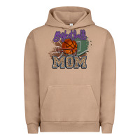 Pigment Burro Basketball Mom Urban Hoodie - HowdyJamesFarm