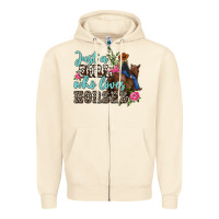 Sandshell just a girl who loves horses Zipper Hoodie - MaliasSmallBusiness