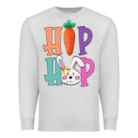 Dove Grey hip hop easter girls toddlers kids leopard bunny Premium Sweatshirt - Bettercallsaul