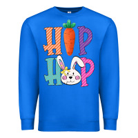 True Royal hip hop easter girls toddlers kids leopard bunny Premium Sweatshirt - Bettercallsaul