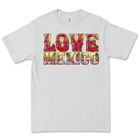 Dove Grey Love Mexico Premium Tee - texasbilliewilder