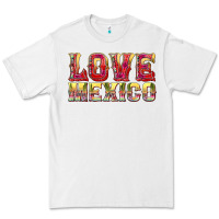 White Love Mexico Premium Tee - texasbilliewilder