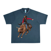 Midnight Navy western cowboy Urban Heavy Tee - AdoDesignShop