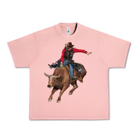 Salmon western cowboy Urban Heavy Tee - AdoDesignShop