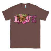 Chestnut valentine's day love highland cow Classic Tee - BarkalooDesign