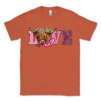 Valentine's Day Love Highland Cow Classic Tee | Teevron