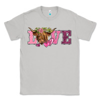 Moon Dust valentine's day love highland cow Classic Tee - BarkalooDesign