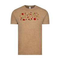 Vintage Coffee rosses and keys Vintage Tee - AdoDesignShop