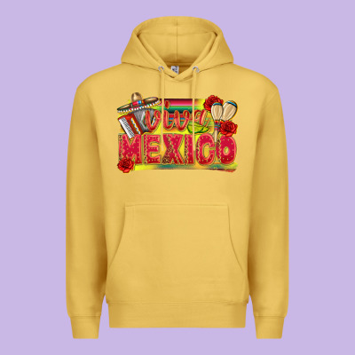 Viva Mexico Premium Hoodie Designed By Texasbilliewilder