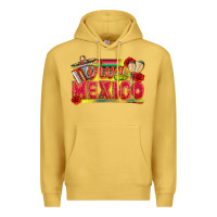 Antique Gold Viva Mexico Premium Hoodie - texasbilliewilder