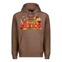 Chestnut Viva Mexico Premium Hoodie - texasbilliewilder
