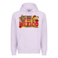 Lilac Viva Mexico Premium Hoodie - texasbilliewilder