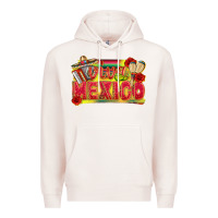 Pale Pink Viva Mexico Premium Hoodie - texasbilliewilder